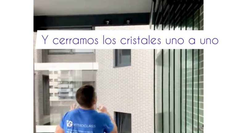 Protección solar efectiva para balcones acristalados