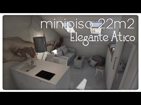 La elegancia de los áticos minimalistas