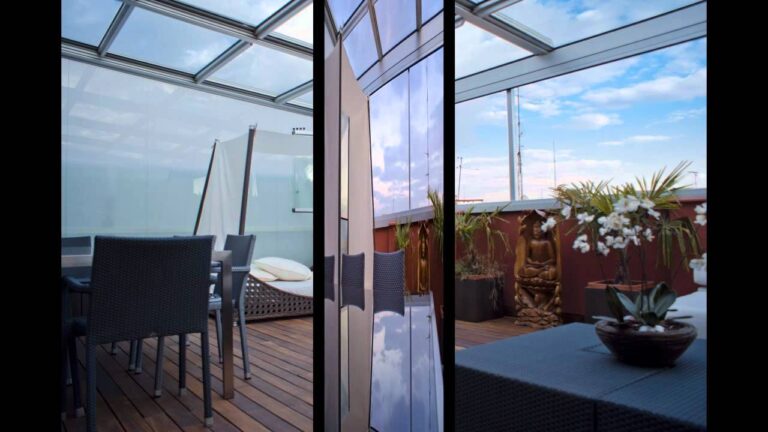 Diseño interior versátil: balcones acristalados