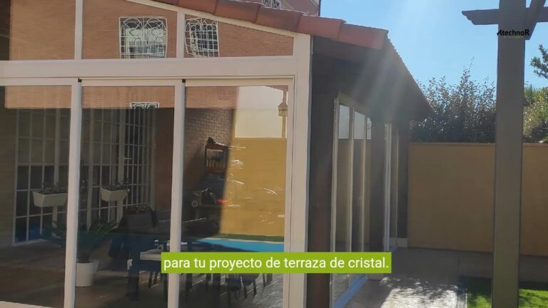 Terrazas acristaladas: disfruta en cualquier clima