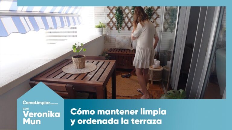 Consejos para el mantenimiento de tu terraza