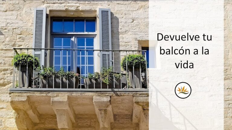Balcones Dise&ntilde;ados para el Bienestar en Casa