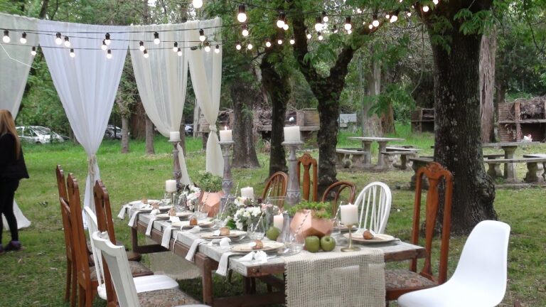 Estilo Chic en Exteriores: Elegancia al Aire Libre